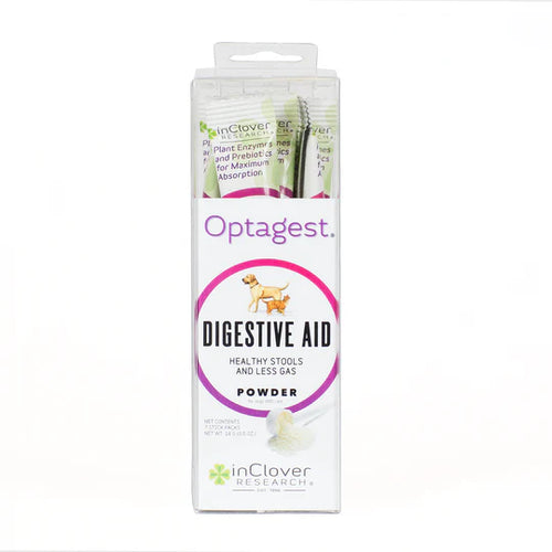 Inclover - Optagest Plant Based Prebiotics & Digestive Enzymes for Dogs & Cats