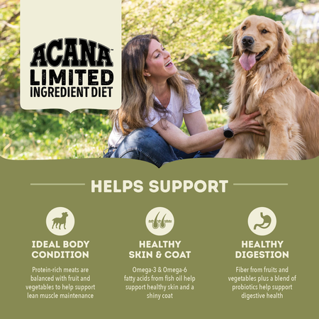 Acana - Singles, Pork & Squash Recipe Dry Dog Food