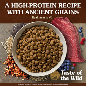 Taste of the Wild - Ancient Prairie Canine Recipe with Roasted Bison & Venison Dry Dog Food