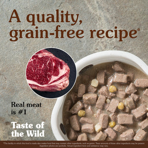 Taste of the Wild - High Prairie with Bison in Gravy Wet Dog Food