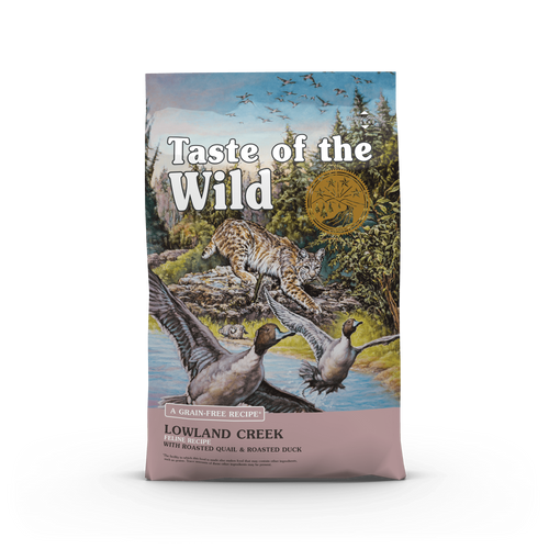 Taste of the Wild - Lowland Creek Feline with Roasted Quail & Roasted Duck Dry Cat Food