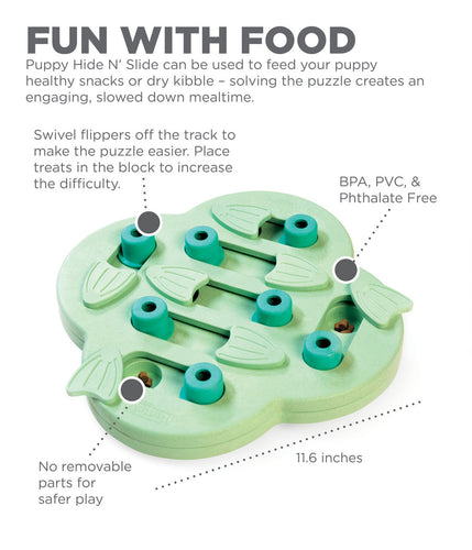 Outward Hound - Hide N' Slide Interactive Treat Puzzle for Dogs