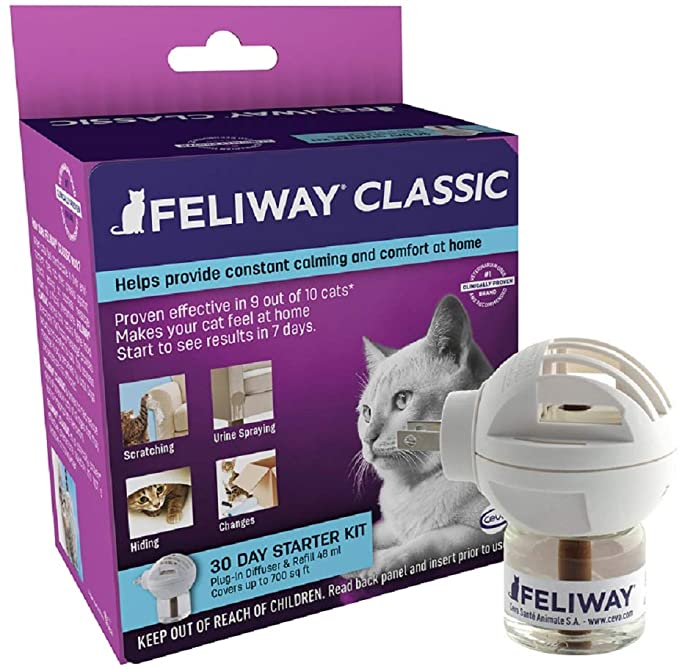  FELIWAY Classic Cat Calming Pheromone, 30 Day Refill
