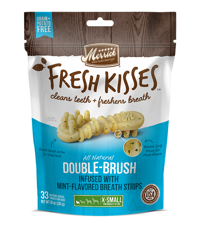Mint flavored on sale dog treats