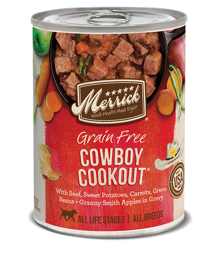 Merrick - Grain-Free Cowboy Cookout in Gravy Wet Dog Food
