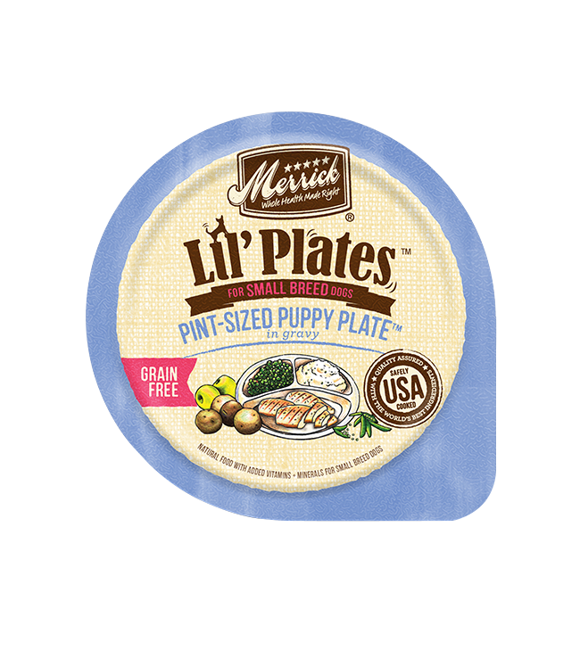 Merrick puppy deals plate beef