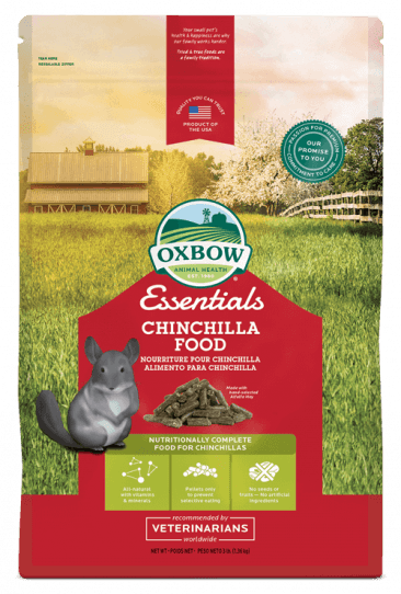 Oxbow Essentials Chinchilla Food Des Moines IA West Des