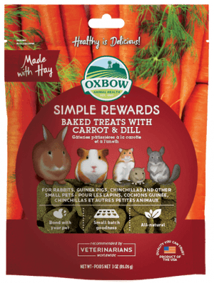 Oxbow - Simple Rewards Carrot & Dill Treats