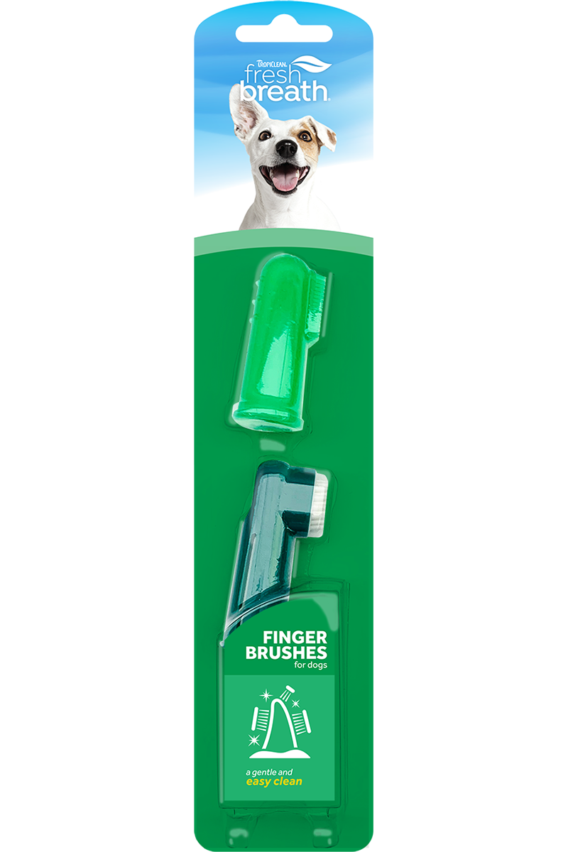 TropiClean Finger Brushes for Dogs Altoona IA Des Moines IA Urbandale IA West Des Moines IA Bone a Patreat