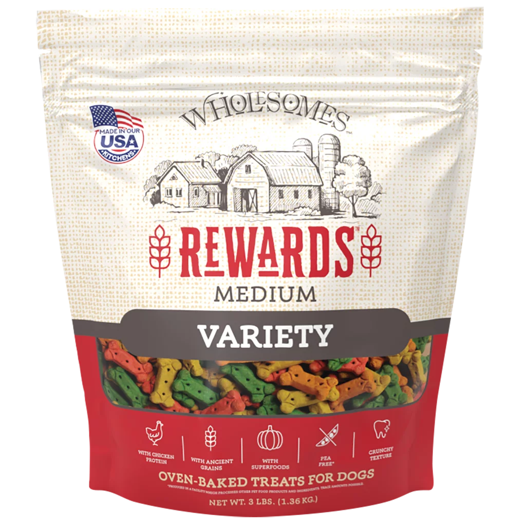 Wholesomes Rewards Variety Medium Dog Treats Altoona IA Des Moines IA Urbandale IA West Des Moines IA Bone a Patreat