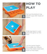 Pet Supplies : Outward Hound Nina Ottosson Activity Matz Fast Food Fun Game  Plush Dog Puzzle Mat 