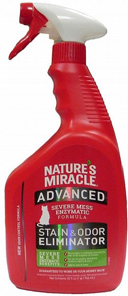 Odor eliminator top for cats