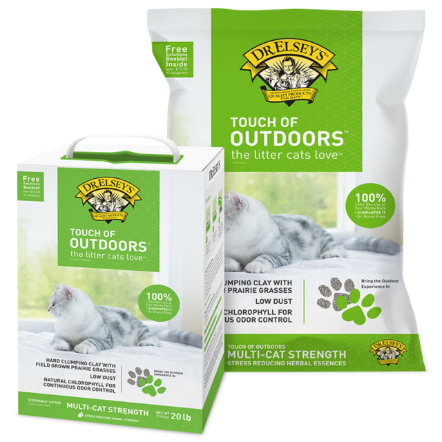 Cat litter sales dr elsey