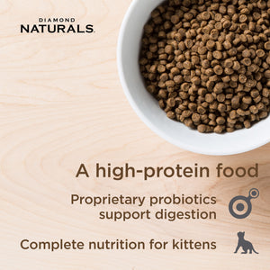 Diamond Naturals - Kitten Chicken & Rice Formula Dry Food