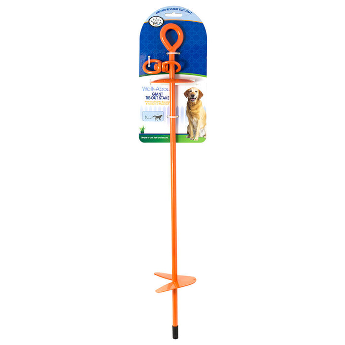 Four Paws - Walk-About Giant Dog Tie-Out Stake