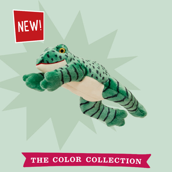Fluff & Tuff - Oliver Frog Dog Toy