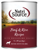 NutriSource - Beef & Rice Recipe Wet Dog Food