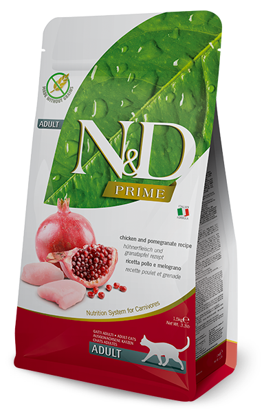 Farmina - N&D Prime Chicken & Pomegranate Dry Cat Food