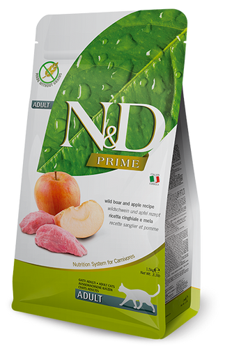 Farmina - N&D Prime Boar & Apple Dry Cat Food