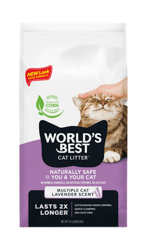 World's Best Cat Litter - Multiple Cat Lavender Scented Cat Litter