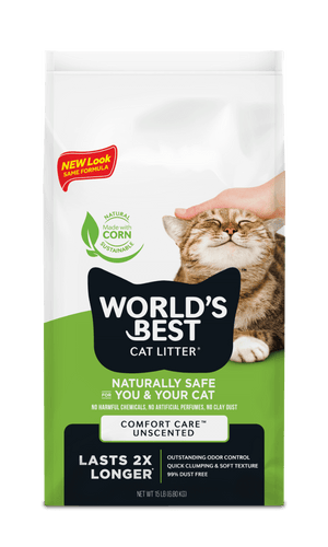 World's Best Cat Litter - Comfort Care Unscented Cat Litter