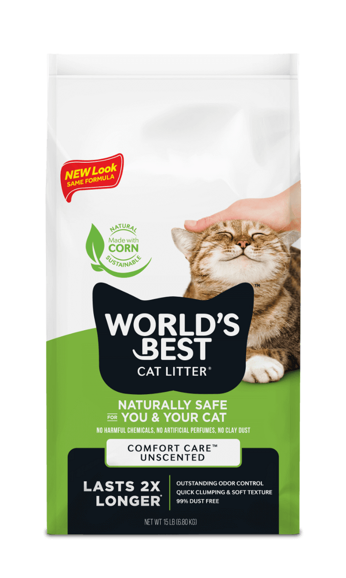 World's Best Cat Litter - Comfort Care Unscented Cat Litter