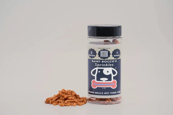 Saint Rocco's - Salmon Sprinkles Dog Topper
