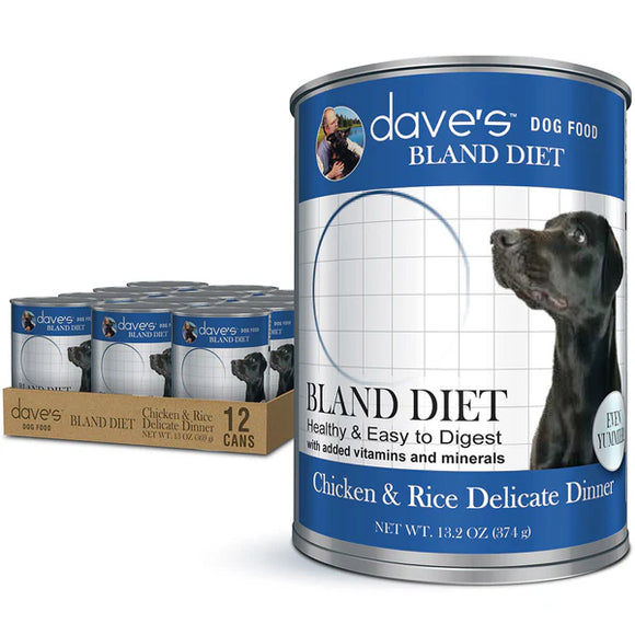 Dave's Pet Food- Restricted Diet Bland – Chicken and Rice Wet Dog Food