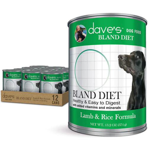 Dave's Pet Food - Restricted Diet Bland – Lamb & Rice Formula Wet Dog Food