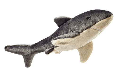 Fluff & Tuff - Mac the Shark Dog Toy