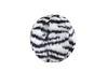 Fluff & Tuff - Zebra Ball (Squeakerless) Dog Toy