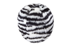 Fluff & Tuff - Zebra Ball (Squeakerless) Dog Toy