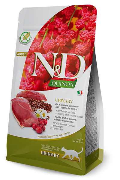 Farmina - N&D Quinoa Functional Feline Urinary Duck Dry Cat Food