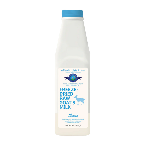 Shepherd Boy Farms - Classic Raw, Freeze Dried Goat Milk Supplement for Pets