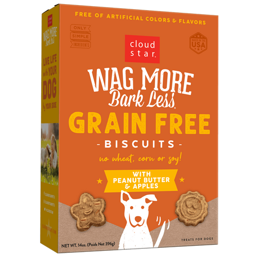 Cloud Star - WMBL Grain Free Peanut Butter & Apples Dog Treat