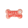 Bosco & Roxy's - Happy Birthday Bone 6 Pink Dog Treat