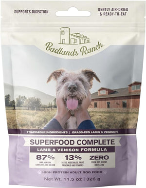 Badlands Ranch - Superfood Complete Grain-Free Lamb & Venison Air-Dried Dog Food