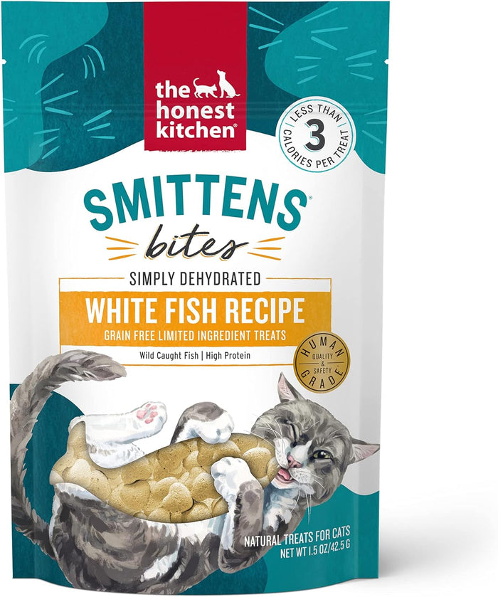 The Honest Kitchen - Smittens Bites White Fish Recipe Cat Treat