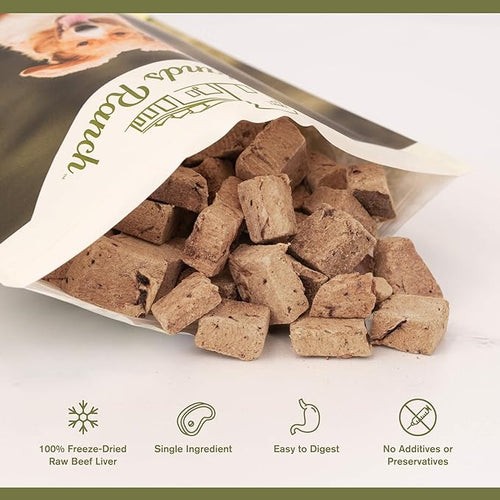 Badlands Ranch - Superfood Bites Beef Liver Grain-Free Freeze-Dried Raw Dog Treats