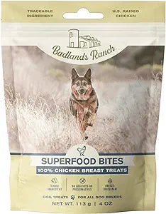 Badlands Ranch - Superfood Bites Chicken Breast Grain-Free Freeze-Dried Raw Dog Treats
