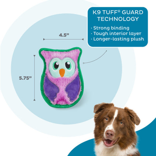 Outward Hound - Durablez Owl Mini Plush Dog Toy