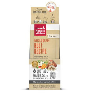 The Honest Kitchen - Dehydrated Whole Grain Beef Dog Food