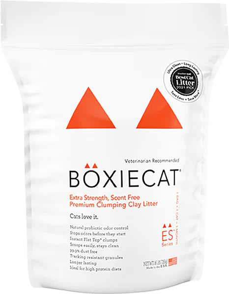 Boxiecat - Extra Strength Premium Clumping Clay Cat Litter