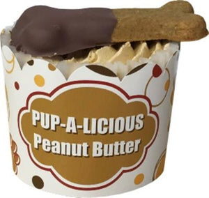 Preppy Puppy - Everyday Peanut Butter Cupcake Dog Treat
