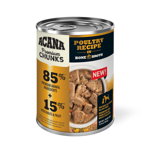 Acana - Premium Chunks, Poultry Recipe in Bone Broth Wet Dog Food