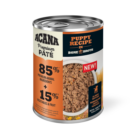 Acana - Premium Pate, Puppy Recipe in Bone Broth Wet Dog Food