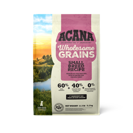 Acana - Wholesome Grains, Small Breed Recipe Dry Dog Food