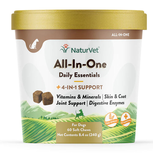 NaturVet - All-In-One Soft Chews for Dogs