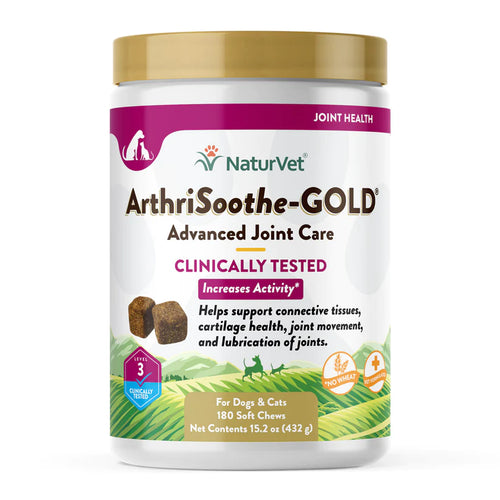 NaturVet - ArthriSoothe-Gold Soft Chews for Dogs