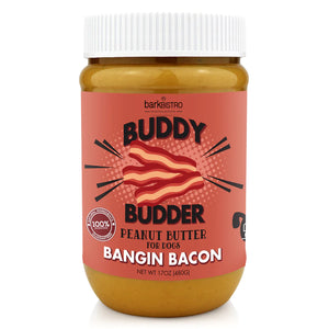 Bark Bistro - Bangin Bacon Buddy Budder Dog Treat